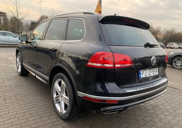 Volkswagen Touareg cena 114900 przebieg: 165500, rok produkcji 2016 z Poznań małe 301